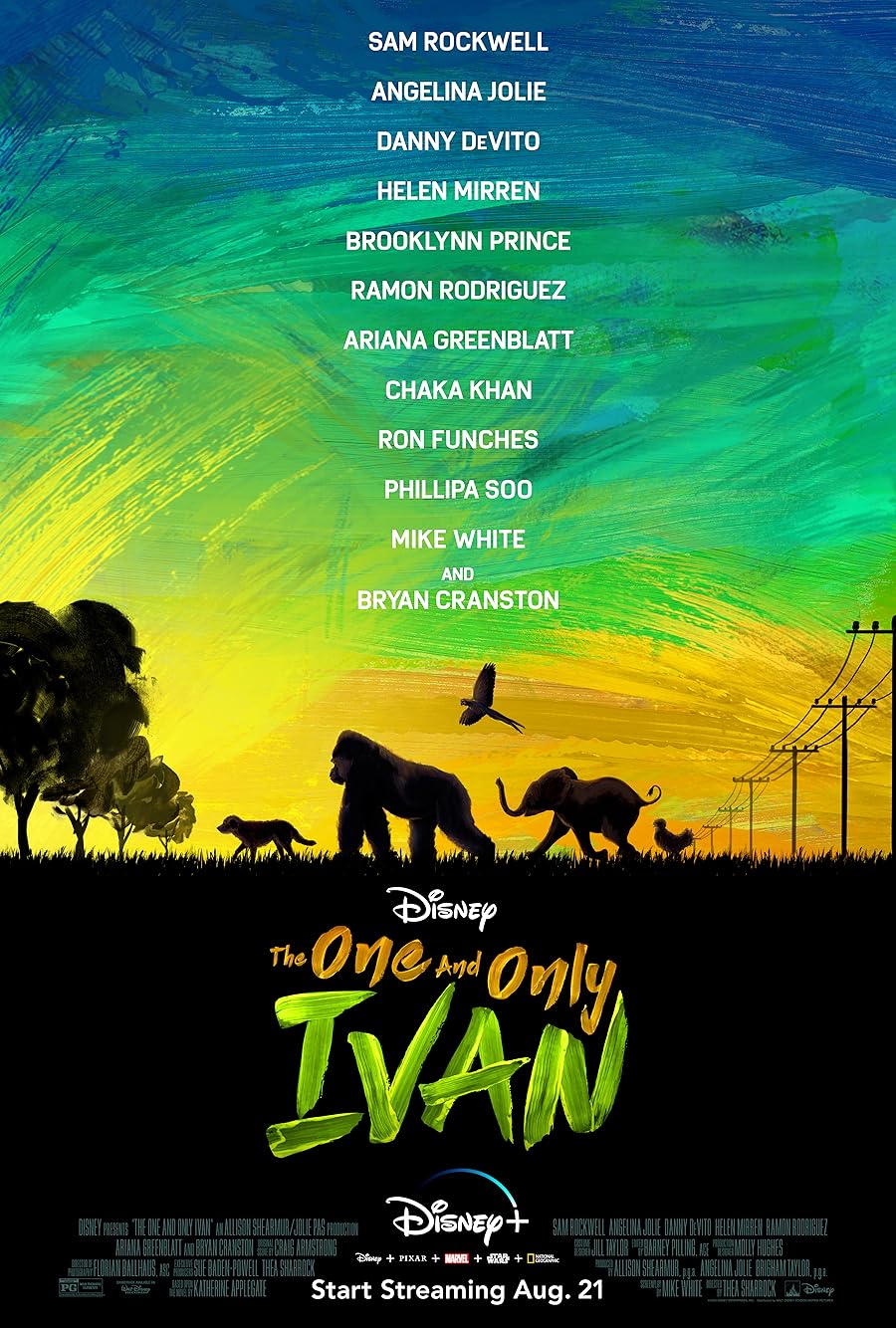 دانلود فیلم The One and Only Ivan 2020 با زیرنویس فارسی چسبیده دانلود فیلم The One and Only Ivan 2020 با زیرنویس فارسی چسبیده