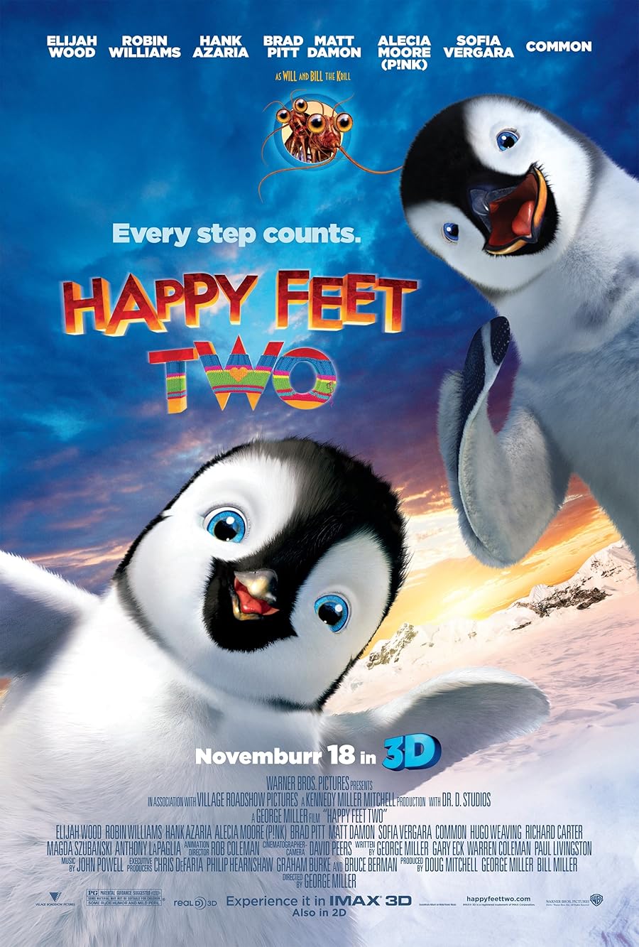 دانلود فیلم Happy Feet Two 2011